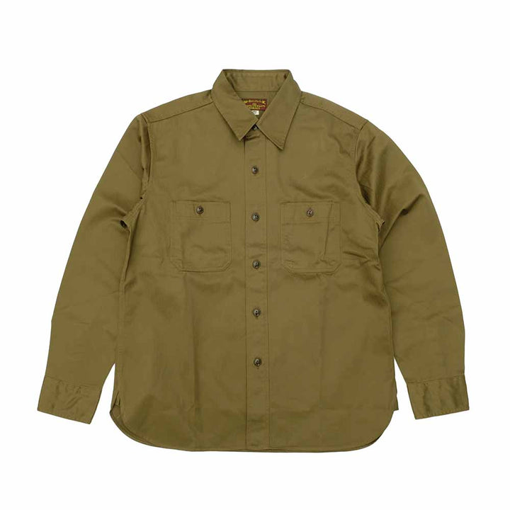 Buzz Rickson's - HERRINGBONE WORK SHIRTS - BR29390