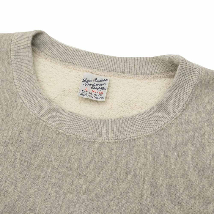 BUZZ RICKSON'S HORIZONTAL KNITTING SWEAT SHIRT - ARMY ATHLETIC ASSOCIATION - BR69431