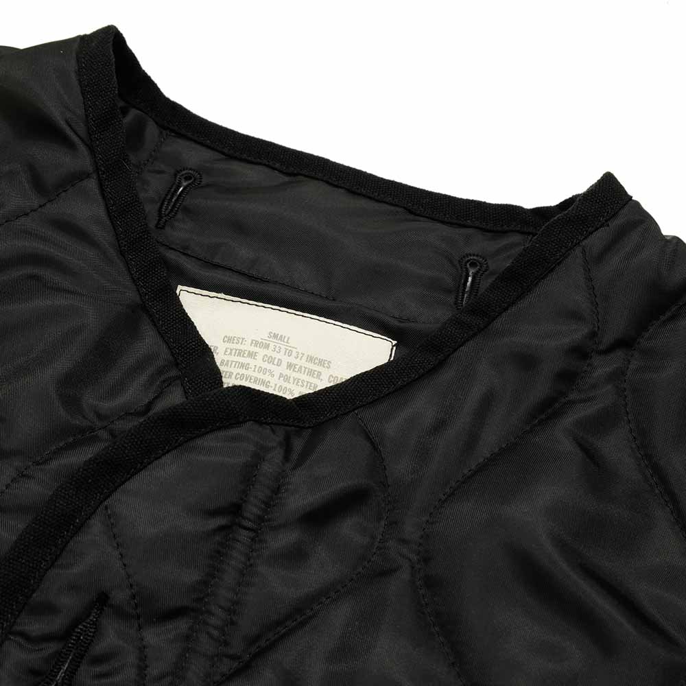 BUZZ RICKSON'S - WILLIAM GIBSON COLLECTION - BLACK M-65 LINER - BR15773