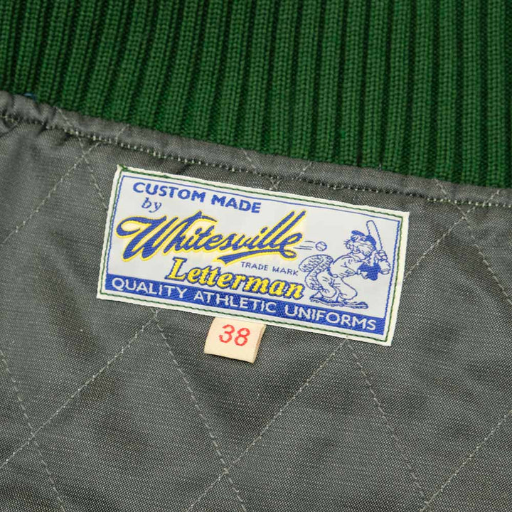 WHITESVILLE - 30oz. WOOL MELTON HALF LENGTH AWARD JACKET - CHEVY LOVER - WV15787-145