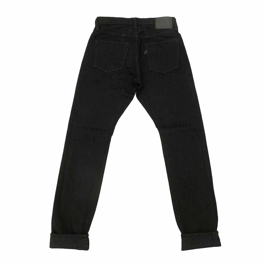 Pure Blue Japan - 14oz. Double Black Denim - Relaxed Tapered - XX-019-BK