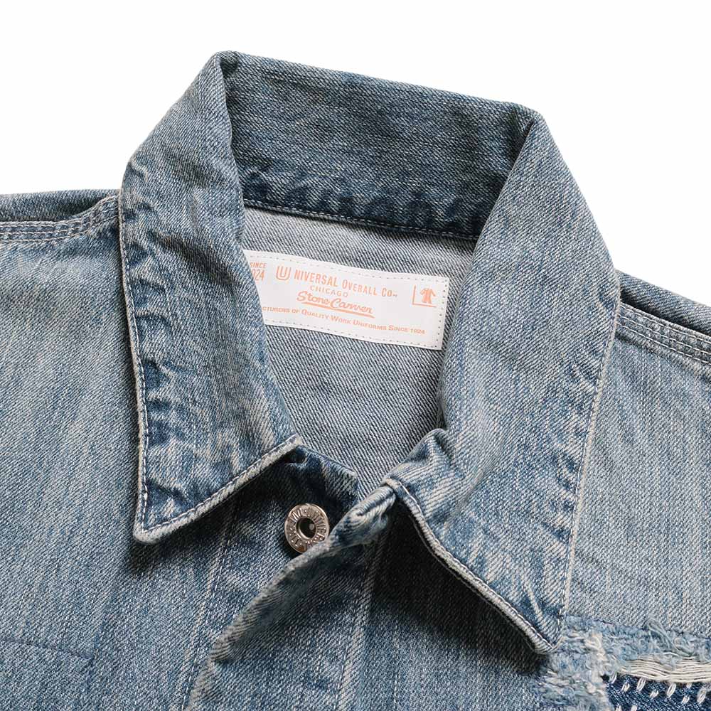 UNIVERSAL OVERALL - 12.75oz CONE DENIM REMAKE COVERALL - HT2433400-F