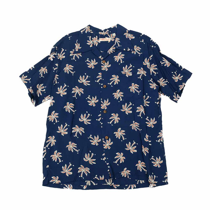 SUN SURF - S/S RAYON HAWAIIAN SHIRT - SCATTERED PALMTREE - SS39427