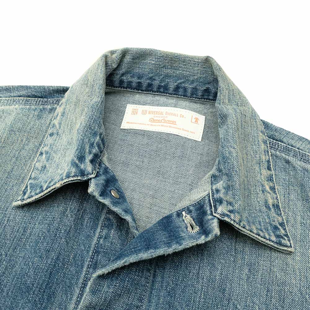 UNIVERSAL OVERALL - 12.75oz CONE DENIM REMAKE COVERALL - HT2433400-C