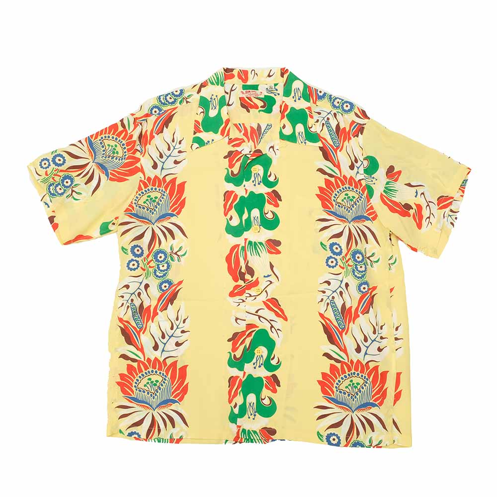 SUN SURF - RAYON HAWAIIAN SHIRT - PARADISE FLOWER - SS39416