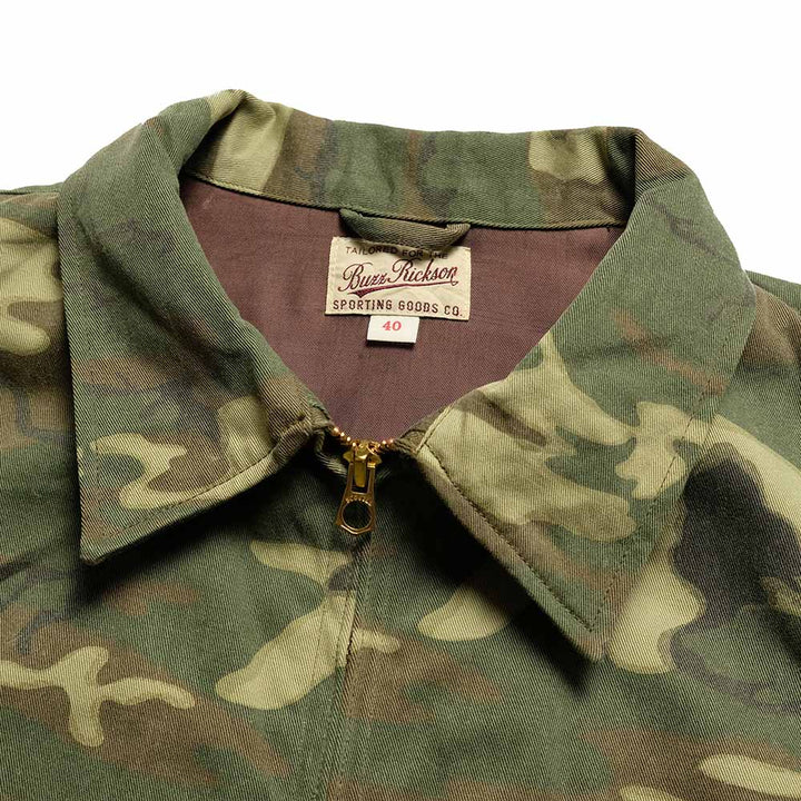 BUZZ RICKSON'S - TOUR JACKET ERDL CAMO - U.S. MARINE CORPS 3rd MAR. DIV. 3rd TKS. BN - BR15889
