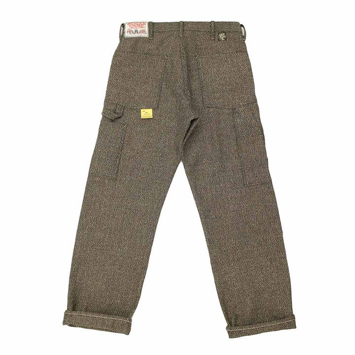 SUGAR CANE - FICTION ROMANCE - 16.7oz. INDIGO TWEED WORK PANTS - SC42609