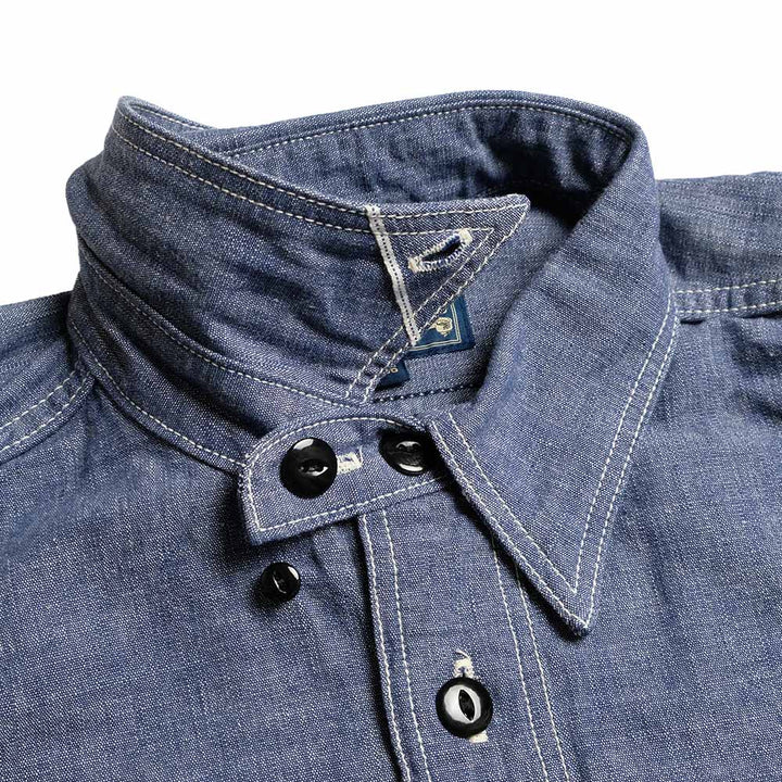 STUDIO D’ARTISAN & SA. - CHAMBRAY WORK SHIRT - 5333A