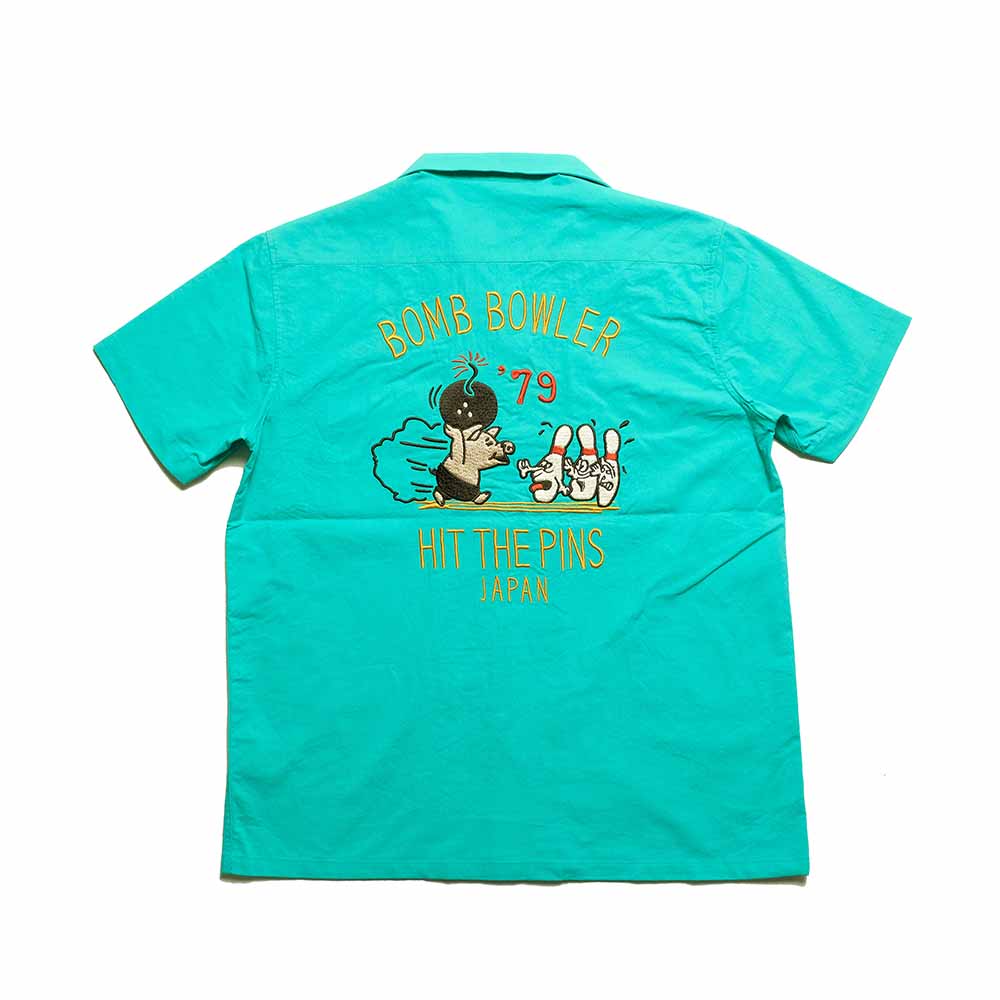 STUDIO D’ARTISAN - BOWLING SHIRT - BOMB BOWLER - 5743