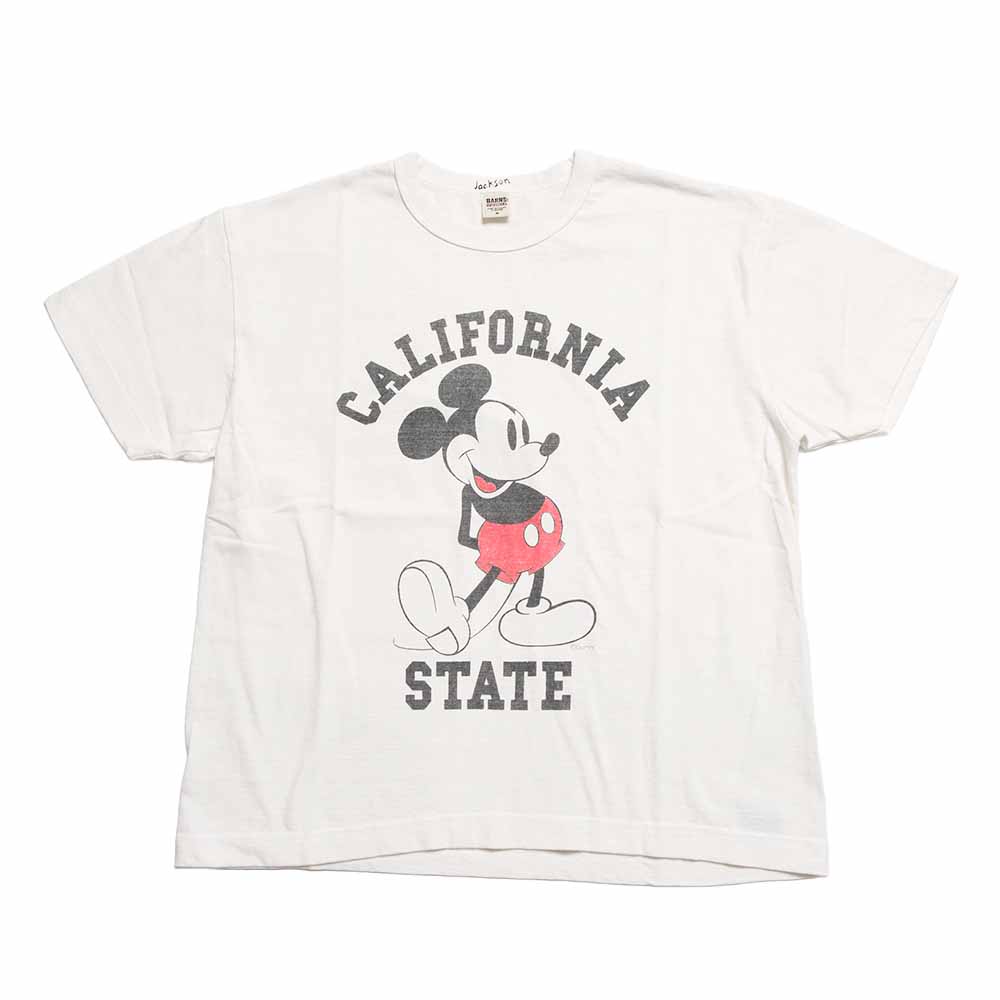 BARNS - TSURIAMI CREW NECK - S/S T-SHIRT - MICKEY - BR-26388