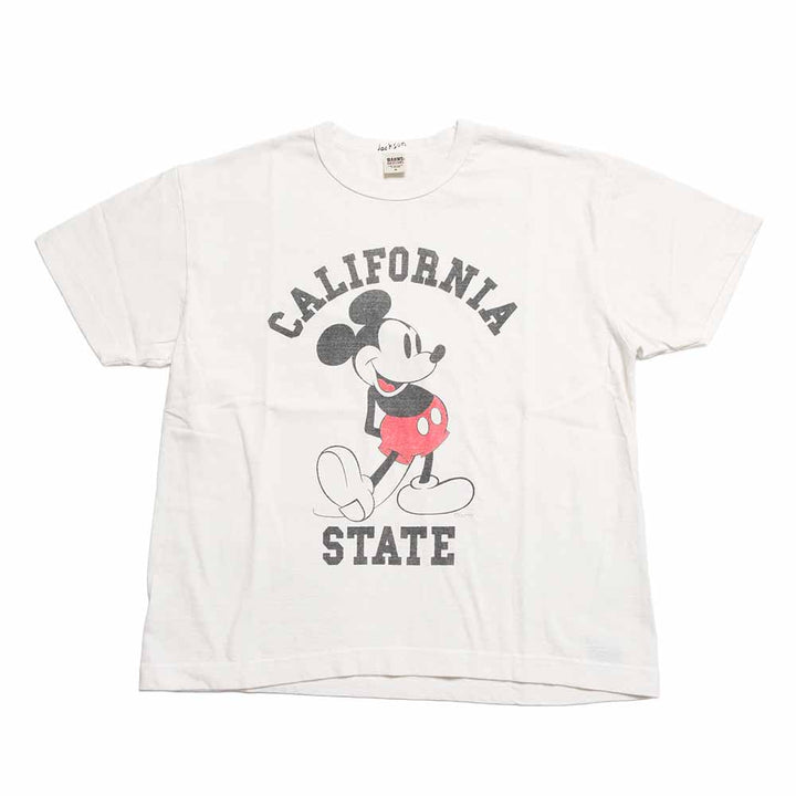 BARNS - TSURIAMI CREW NECK - S/S T-SHIRT - MICKEY - BR-26388