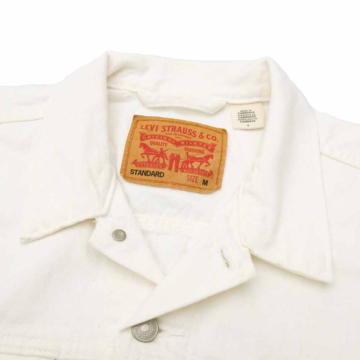 Levi's - Denim Trucker Jacket - White - 72334-0292