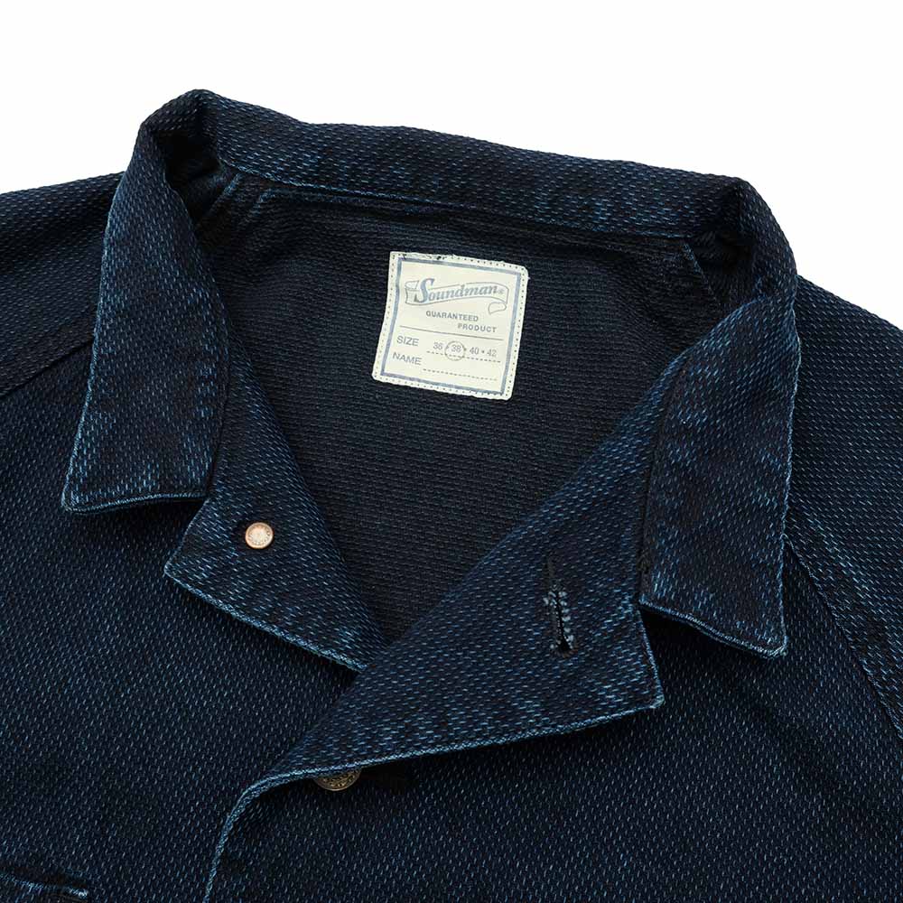 Soundman - Engineer Jacket - Fender - Indigo Dyed SASHIKO - 311M-655Z