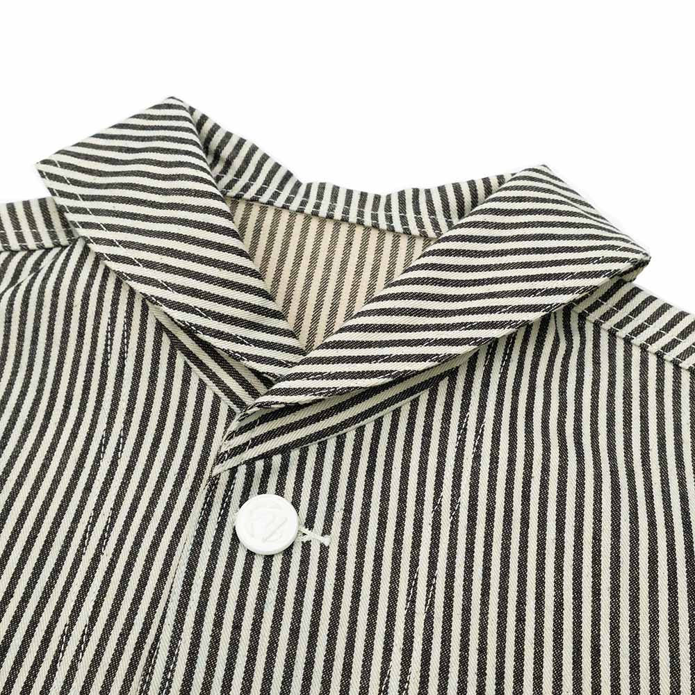 WAREHOUSE - U.S.NAVY SHAWL COLLAR COVERALL - HICKORY - WH-2220