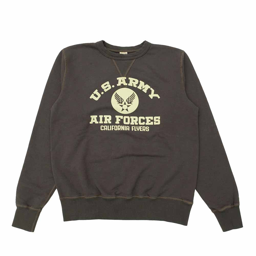 BUZZ RICKSON'S - SET-IN CREW SWEAT - U.S.ARMY AIR FORCES - BR69334