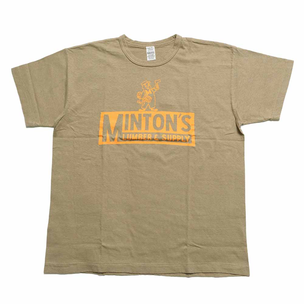 WAREHOUSE - 2ND HAND SERIES - Lot.4064 - S/S T-SHIRTS - MINTON'S - 4064MIN-26