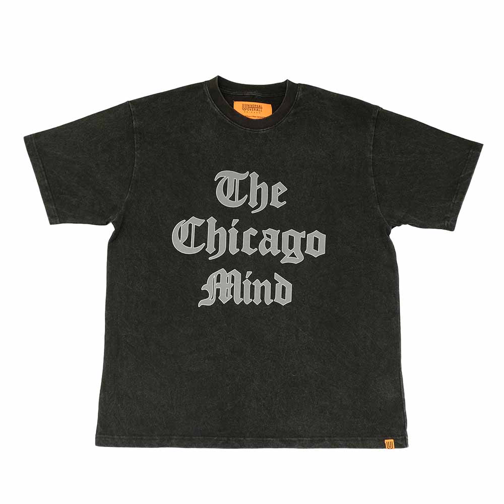 UNIVERSAL OVERALL - CHEMCIAL WASH - PRINT TEE - OLD ENGLISH LOGO - U2523210