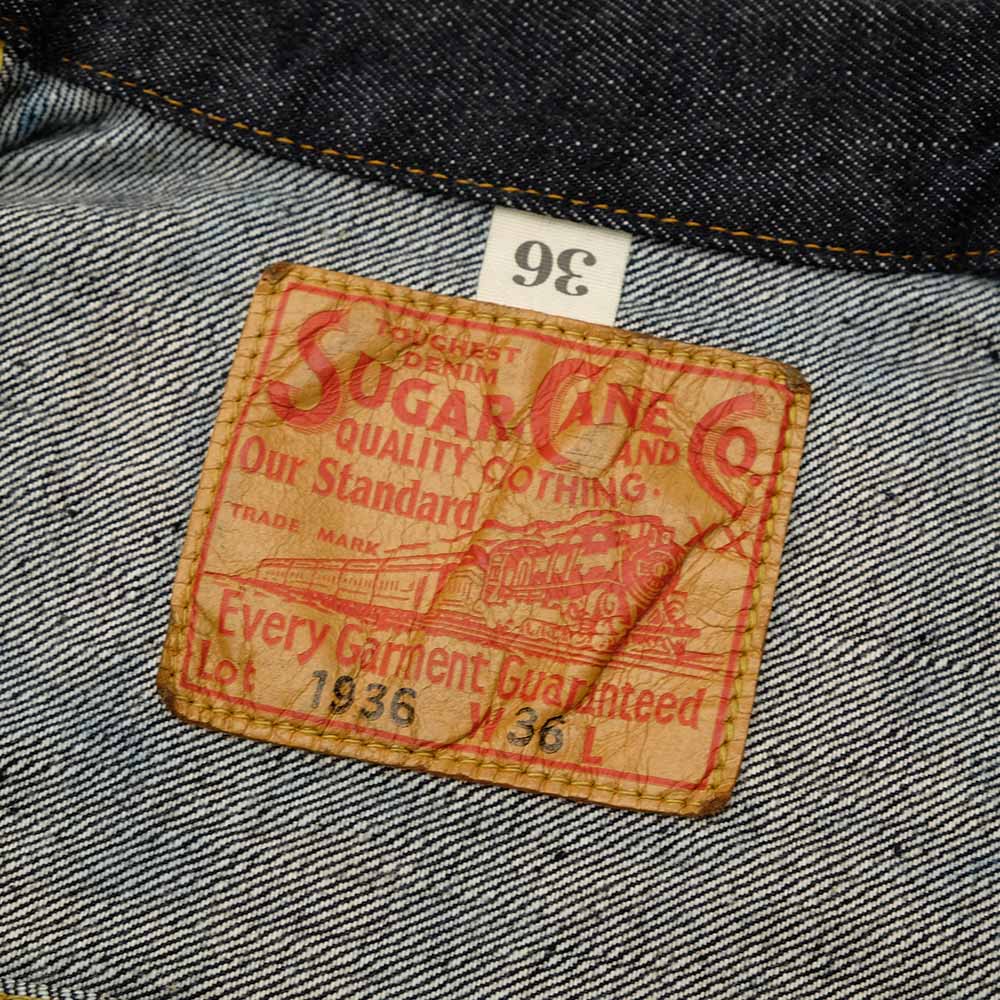 SUGAR CANE - 13.5oz. DENIM BLOUSE 1936 MODEL - SC11936