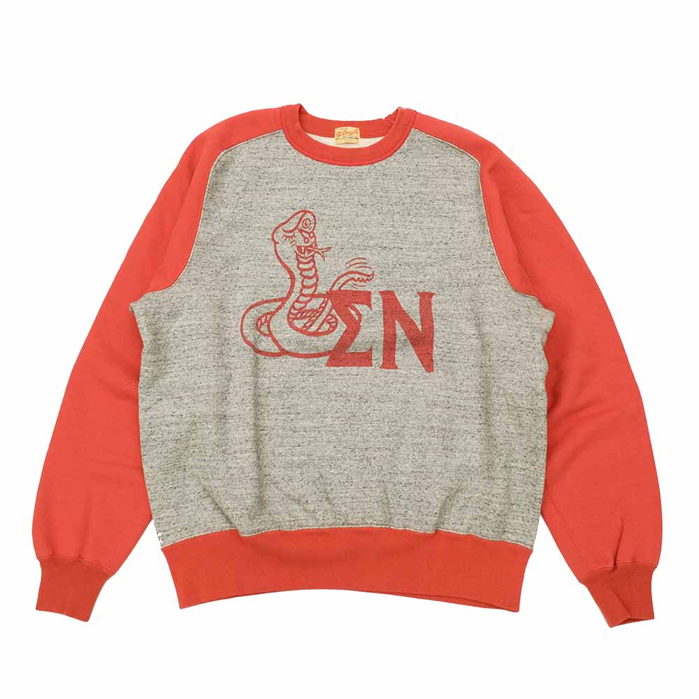 WHITESVILLE - FREEDOM SLEEVE SWEAT SHIRT with PRINT - WV69430