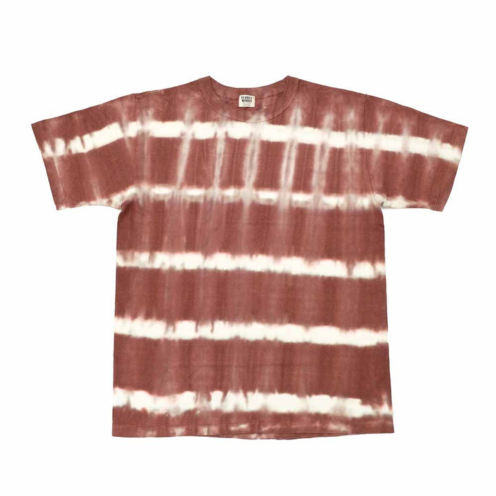 DUBBLE WORKS - Lot.35001 S/S T-SHIRT - TIE DYE BORDER - 35001TB-25