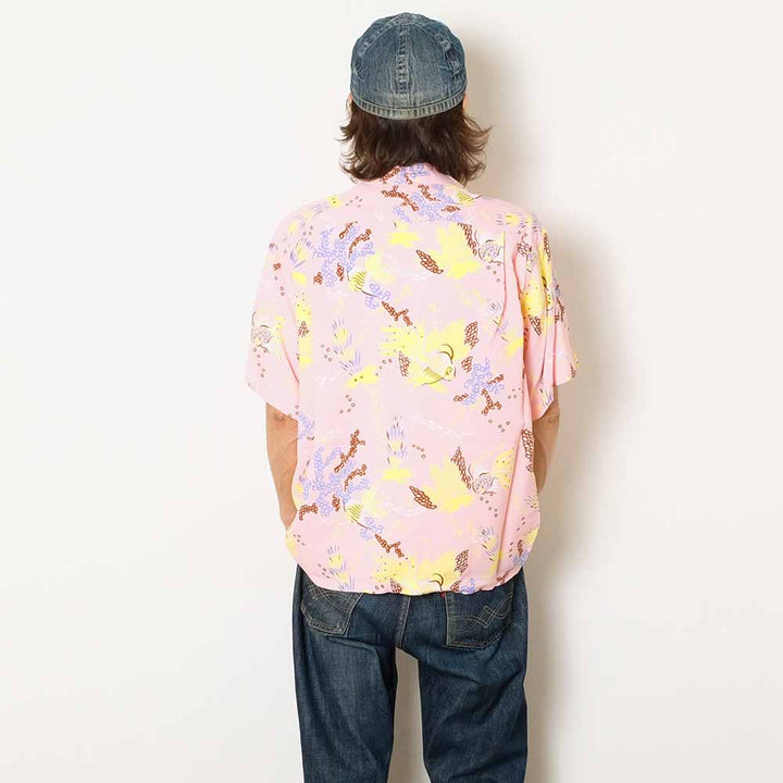 SUN SURF - S/S RAYON HAWAIIAN SHIRT - TROPICAL FISH - SS39626