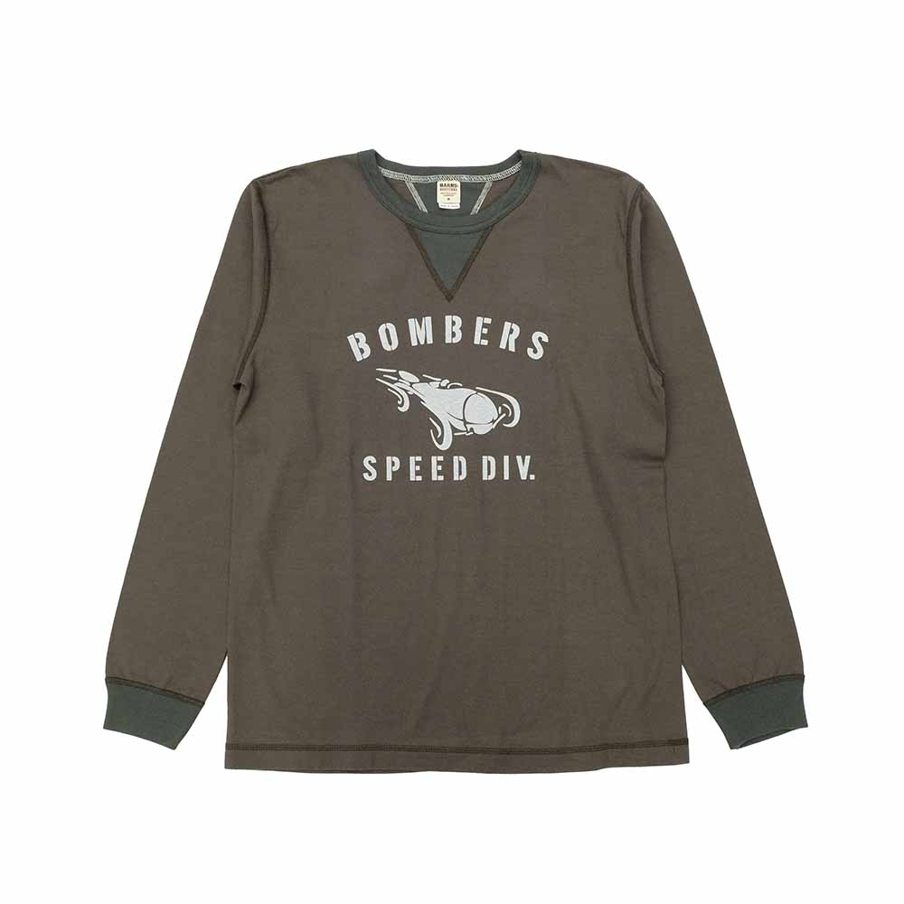 BARNS - COZUN DOUBLE V GUSSET L/S T-SHIRT - BOMBERS - BR-24407