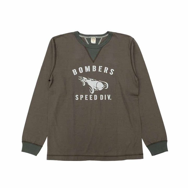 BARNS - COZUN DOUBLE V GUSSET L/S T-SHIRT - BOMBERS - BR-24407