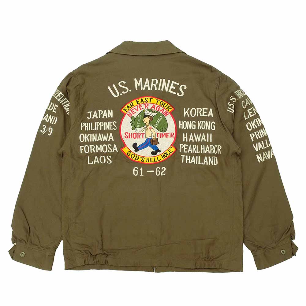 Buzz Rickson's - TOUR JACKET - BR15715 – HINOYA Online Store Buzz Rickson's - TOUR JACKET - BR15715 – HINOYA Online Store