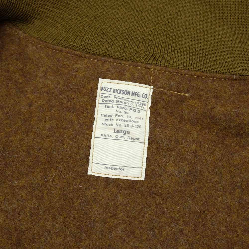 BUZZ RICKSON'S - Type TANK SLASH POCKET - BUZZ RICKSON MFG. CO. - BR15755