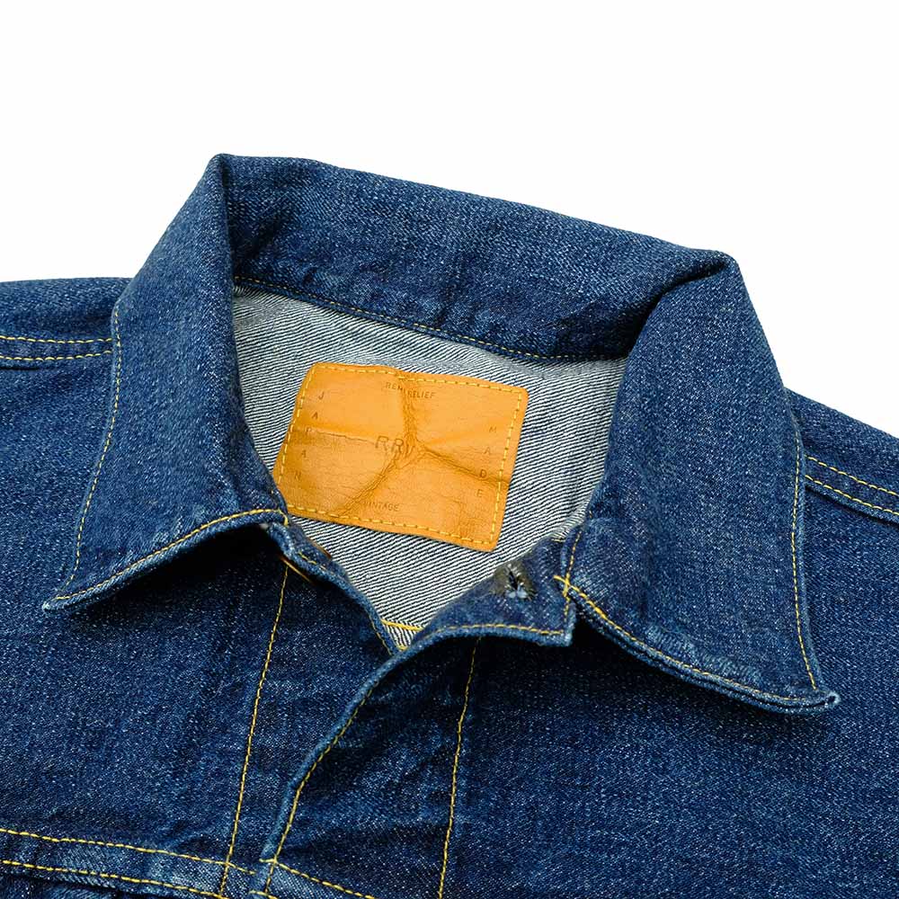 REMI RELIEF - 13oz 1954XX DENIM 2nd JACKET - BLUE - RN28369248