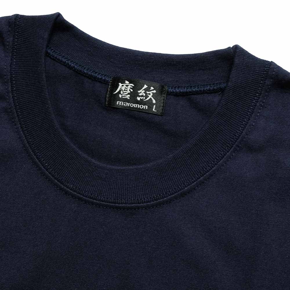 Maromon - S/S T-SHIRT - 冨士に鶴松(Mt. Fuji with cranes and pine trees) - TRMA-M