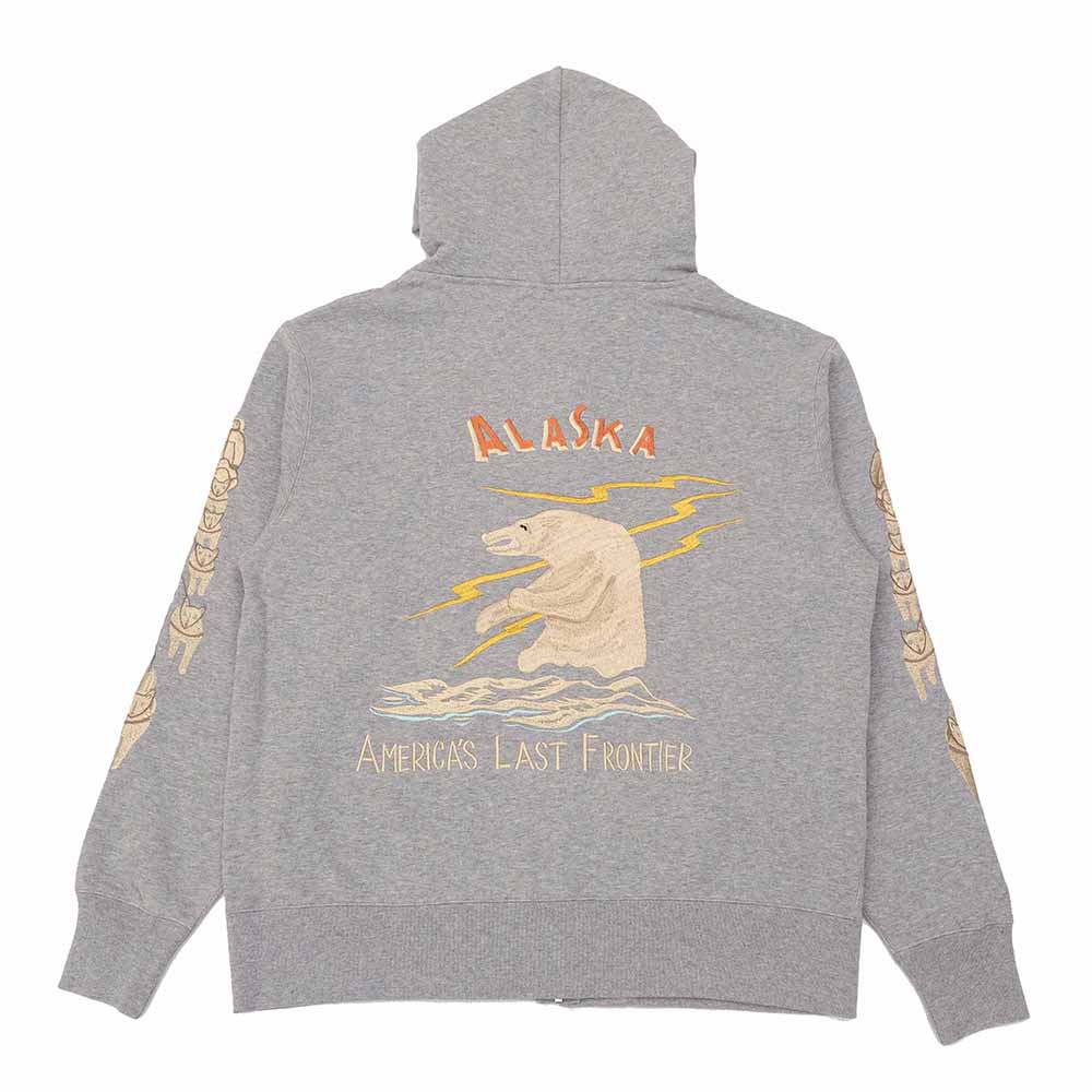 TAILOR TOYO - SUKA ZIP PARKA EMBROIDERED - ALASKA - TT69652