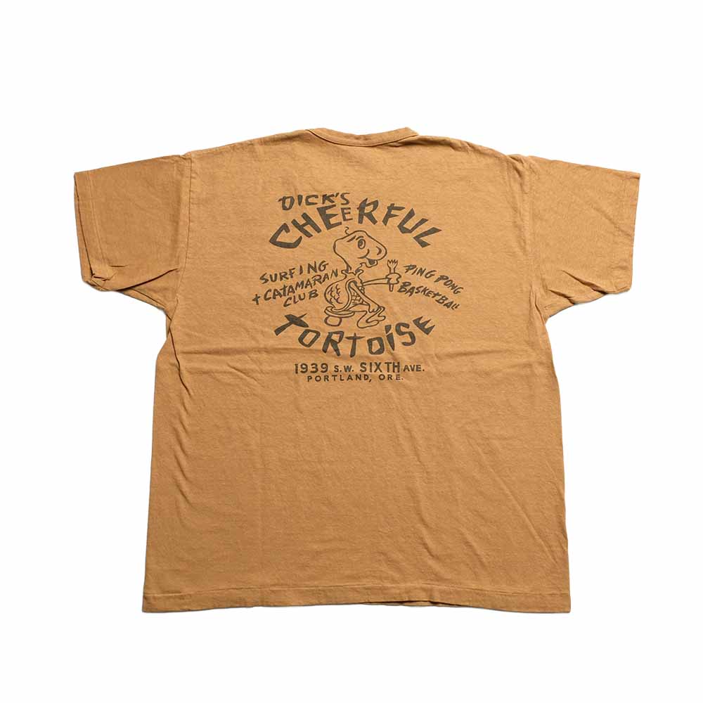 WAREHOUSE - 2ND HAND SERIES - Lot.4064 - S/S T-SHIRTS - TORTOISE - 4064TOR-26