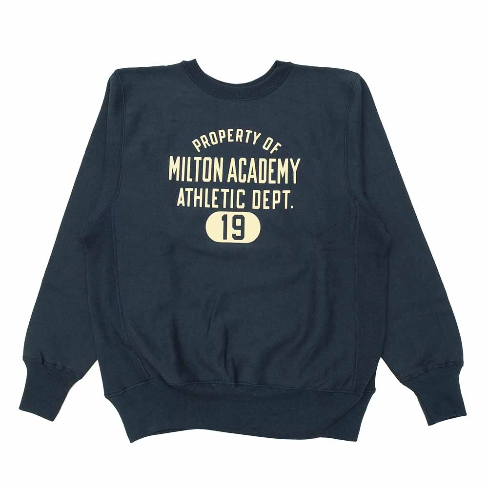 WAREHOUSE - Reverse Style Sweatshirt - MILTON ACADEMY - 483MIL-22