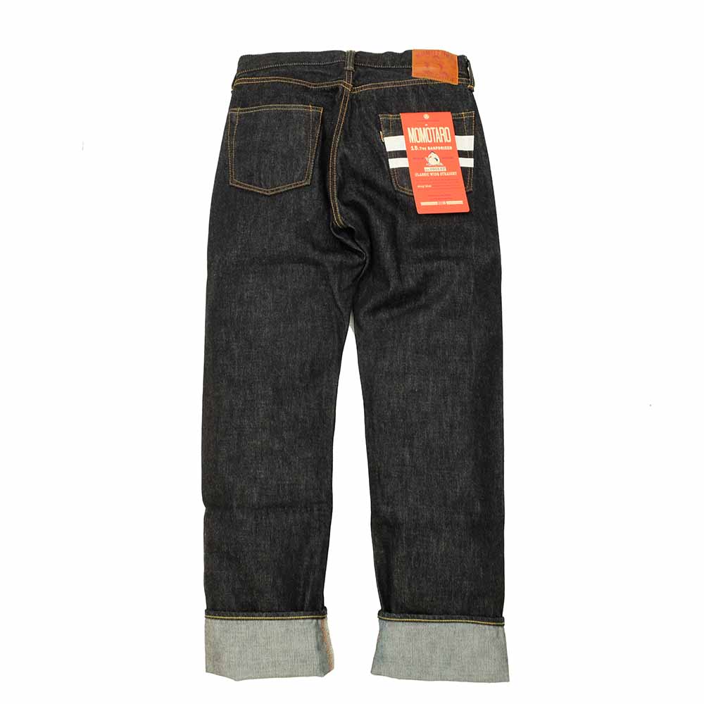 Momotaro Jeans - 15.7oz Extra Dark Indigo - SHUTSUJIN Classic Straight - 0905SP