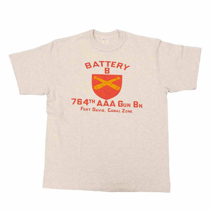 WAREHOUSE - Lot 4601 - S/S T-SHIRT - BATTERY B - 4601BAT-25