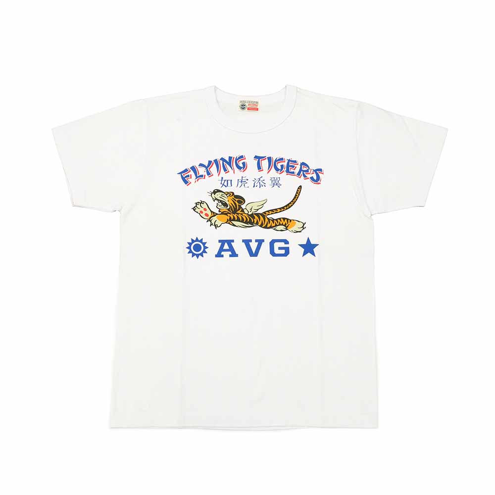 BUZZ RICKSON'S - S/S T-SHIRT - FLYING TIGERS - BR79434