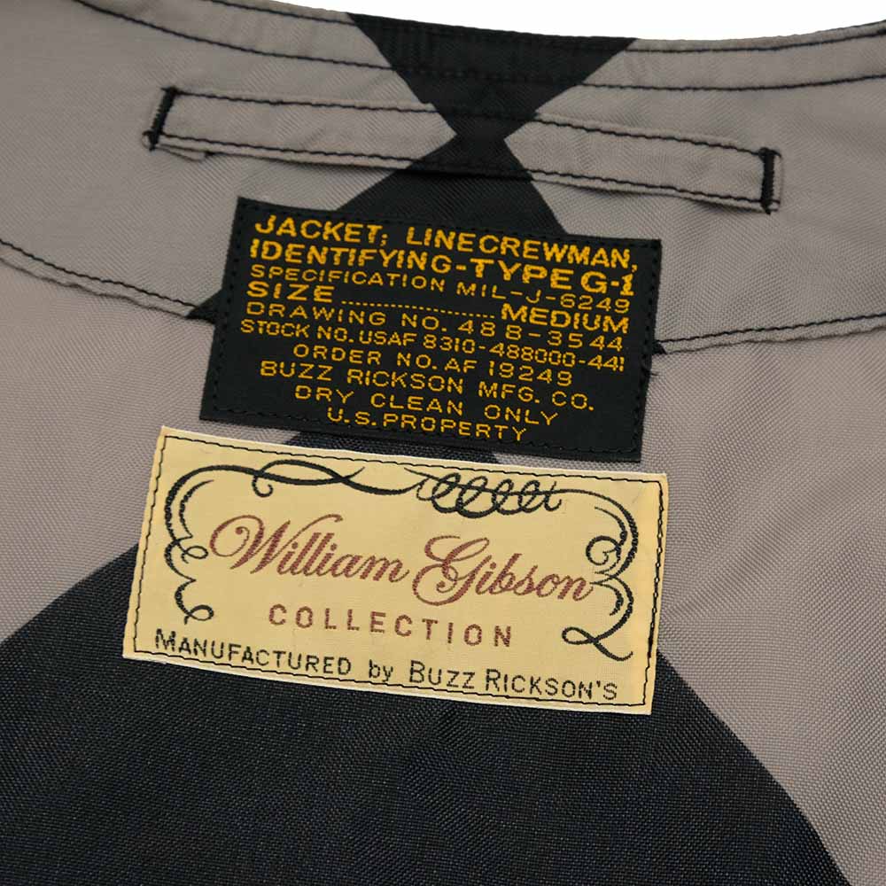 BUZZ RICKSON'S - WILLIAM GIBSON COLLECTION - BLACK LINE CREWMAN G-1 - BR15810