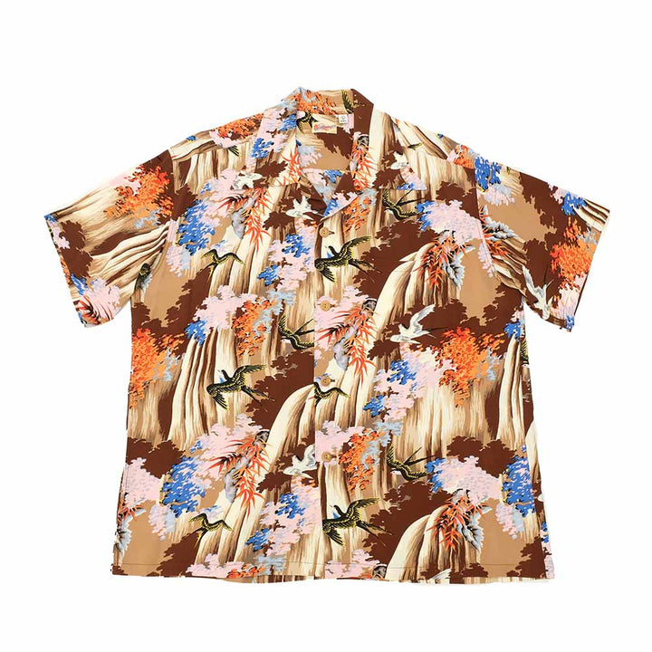 SUN SURF - S/S RAYON HAWAIIAN SHIRT - SWALLOW WILDLY FLUTTERING - SS39426