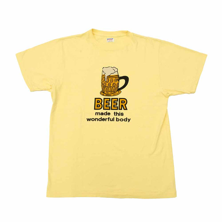 DUBBLE WORKS - Lot.33005 - S/S T-SHIRT - BEER - 33005BEE-24