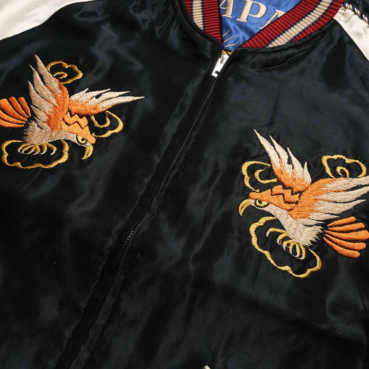 TAILOR TOYO - Acetate Souvenir Jacket - EAGLE x ROARING TIGER - TT15972-119
