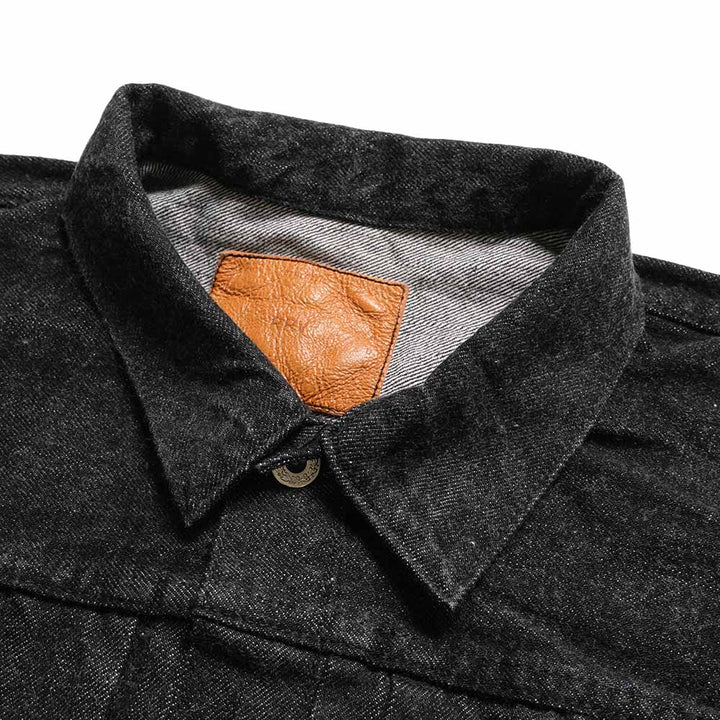 REMI RELIEF - 12oz DENIM WW2 MODEL JKT BLACK - RN31393069
