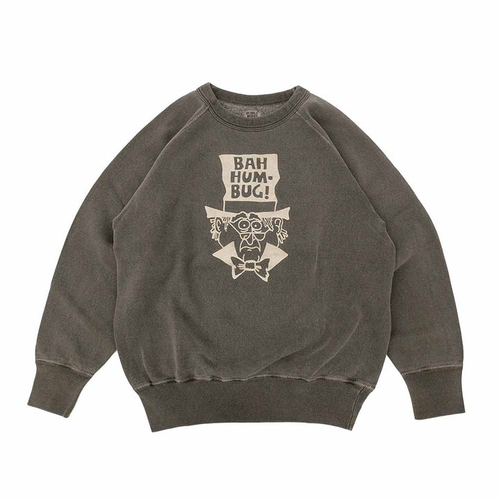 DUBBLE WORKS - RAGLAN CREW SWEAT - BAH HUM-BUG - 83003BAH-25