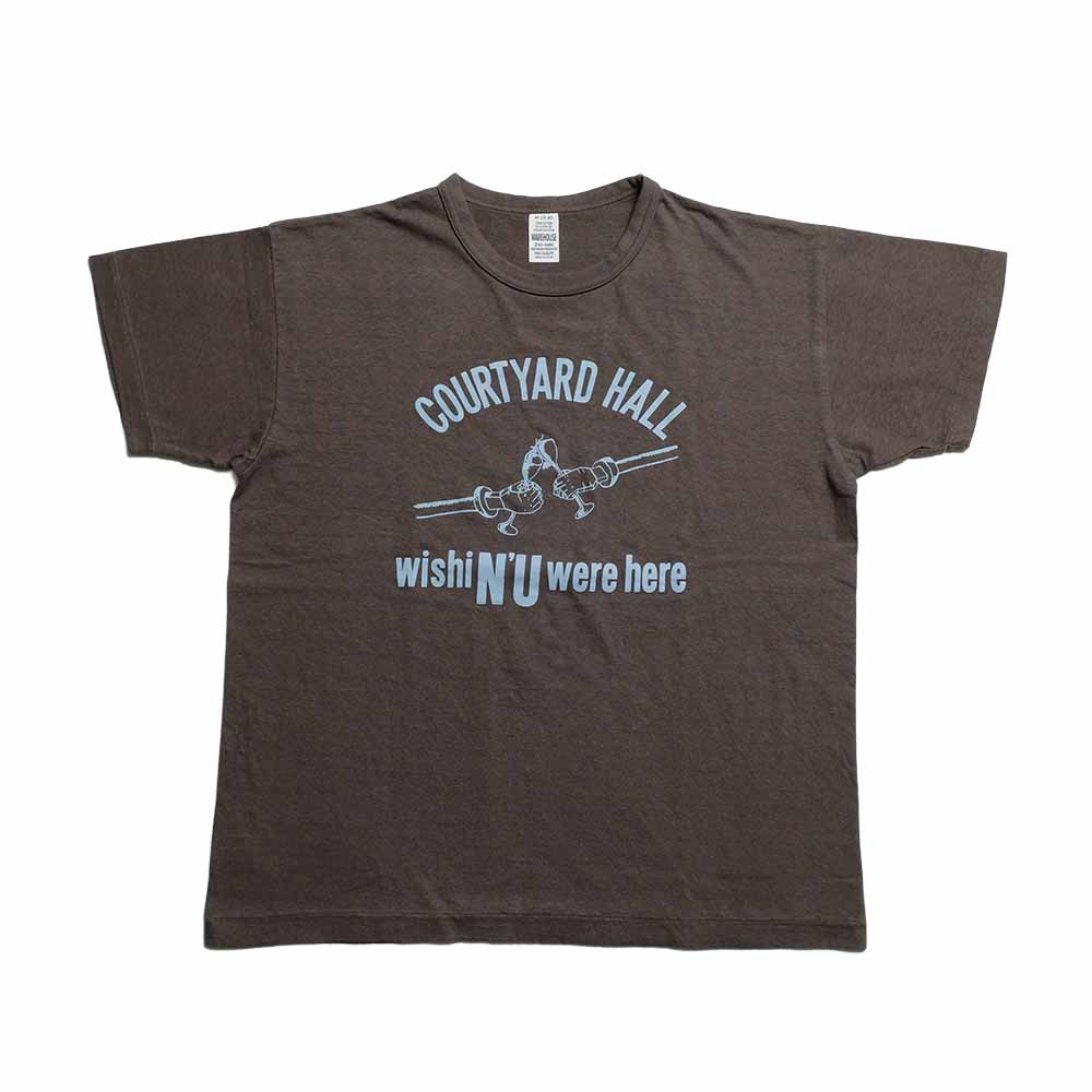 WAREHOUSE - 2ND HAND SERIES - Lot.4064 - S/S T-SHIRTS - COURTYARD HALL - 4064COU-26