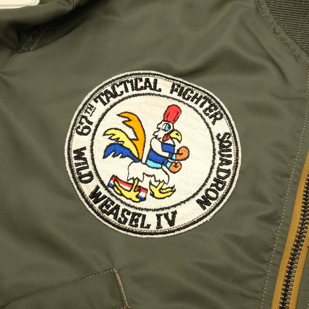 BUZZ RICKSON'S - L-2B - 67th TAC.FTR.SQ. - WILD WEASEL IV - BR15564