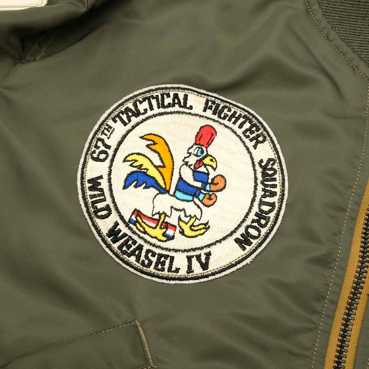 BUZZ RICKSON'S - L-2B - 67th TAC.FTR.SQ. - WILD WEASEL IV - BR15564