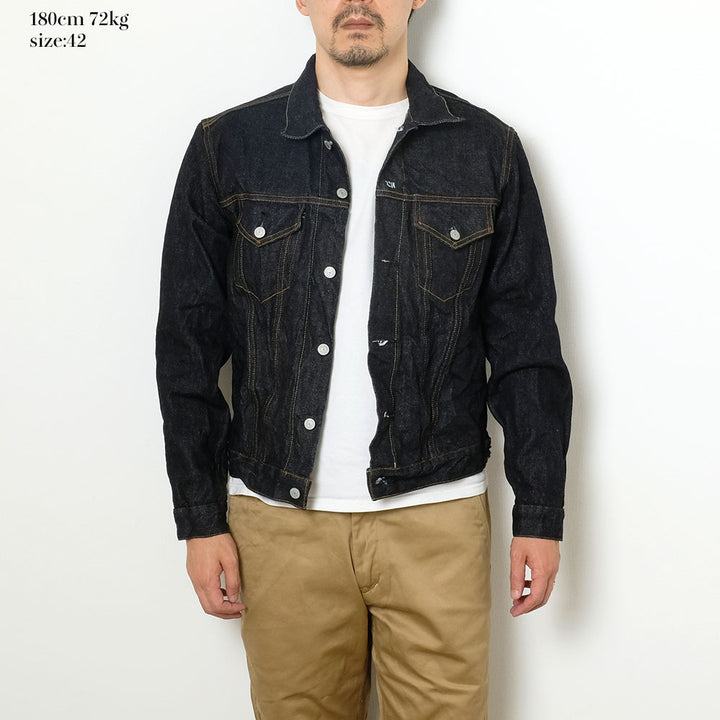 Burgus Plus - 15oz Selvedge Denim - 3rd Type Denim Jacket - 71955-22