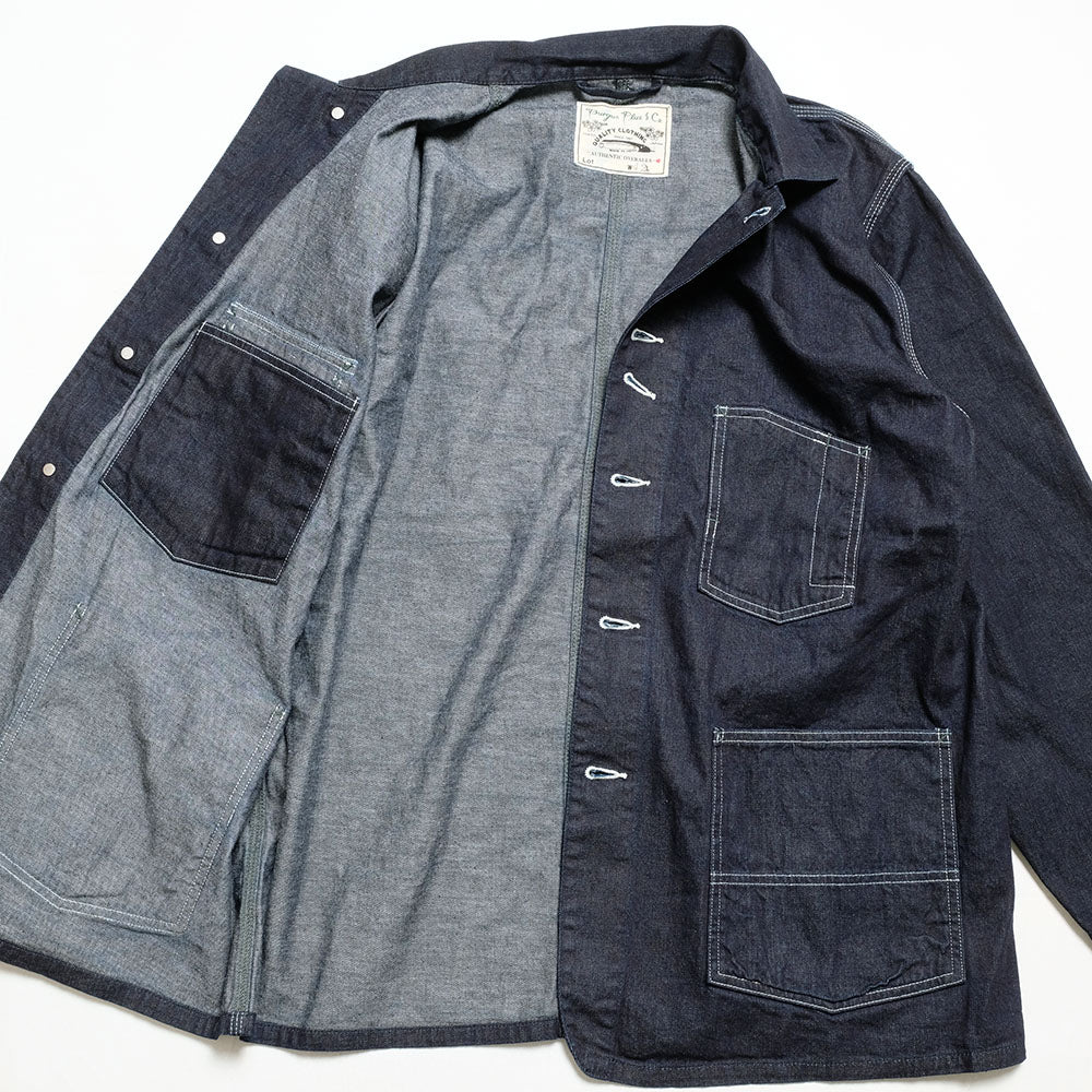 BURGUS PLUS - 11oz. Denim Coverall - 72000-10-01 – HINOYA Online Store