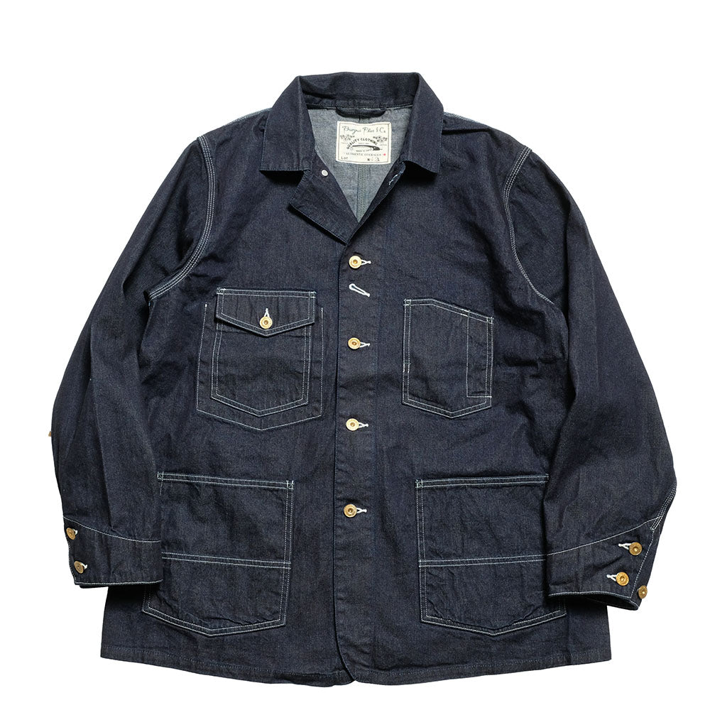 BURGUS PLUS - 11oz. Denim Coverall - 72000-10-01 – HINOYA Online Store