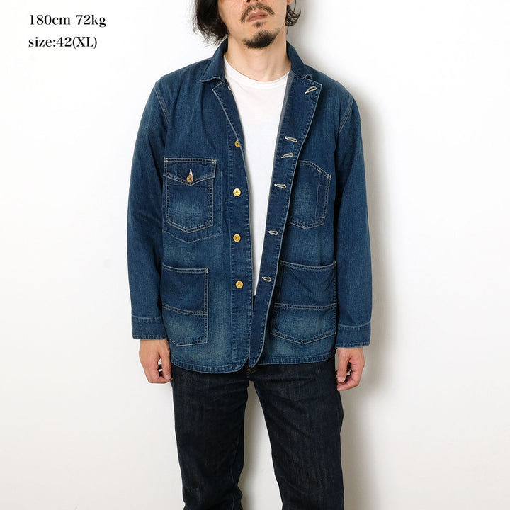 BURGUS PLUS - 11oz. Denim Coverall - Mid Used - 72000-10